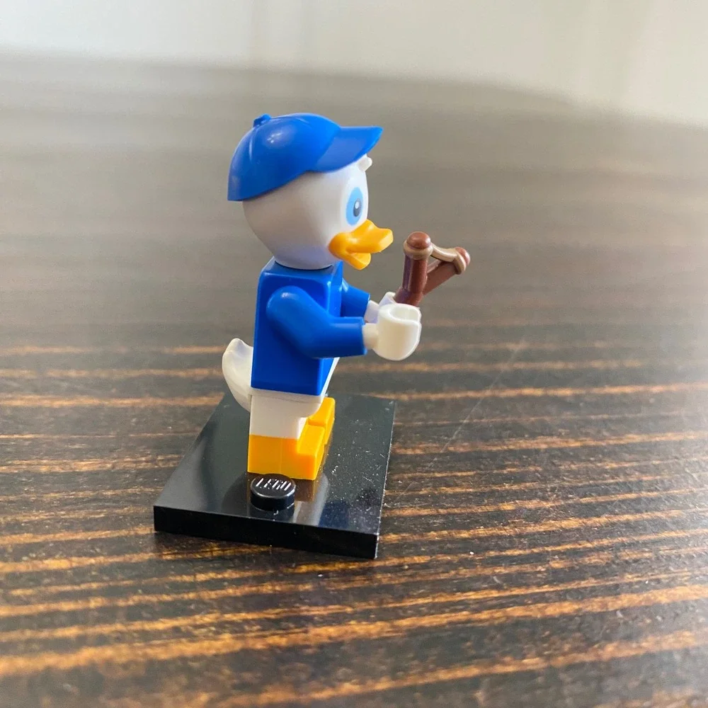 LEGO Disney Series 2 Huey‎ Duck Minifigure 71024 Blue Slingshot Accessory